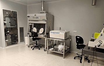 Equipamiento de la Sala de Producción de la Sala Blanca de Terapia Génica